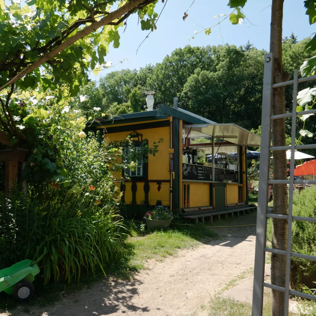 Das Hofcafe auf dem Leyenhof in Bonn